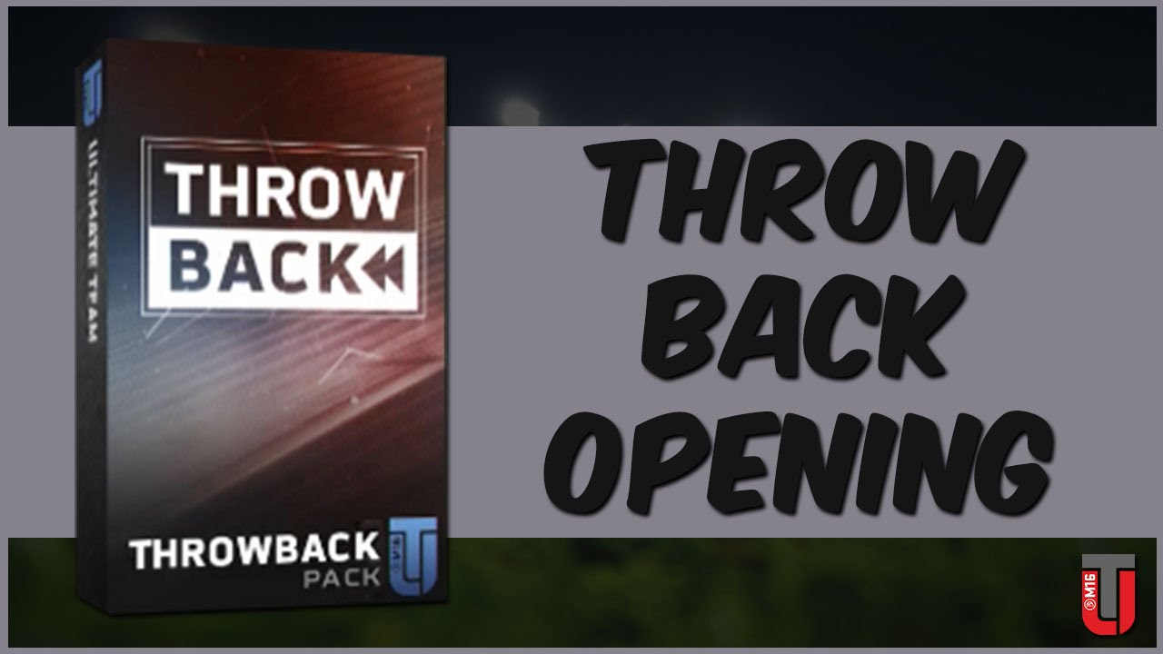 MUT 16 Pack Opening | Throwback Pack #3 - Today Is My Lucky Day