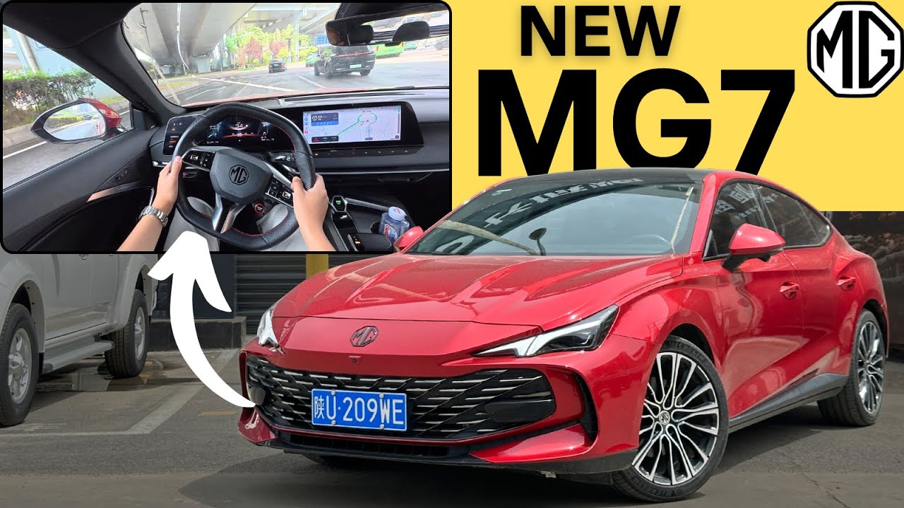 2025 New MG7 2.0L Turbo - POV Drive Review | A Sleek Grand Tourer Feel Without the Price Tag
