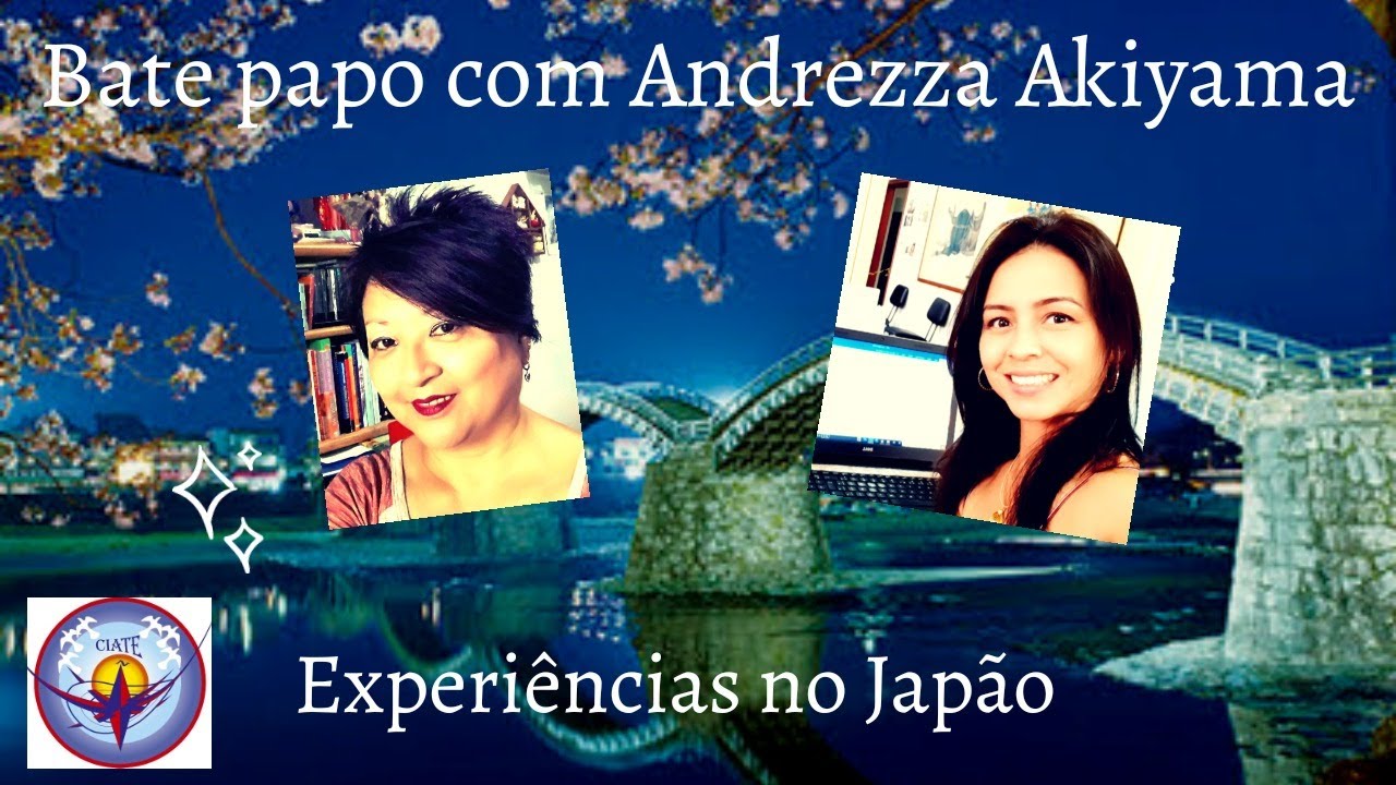 Bate papo ligado nas experiências no Japão com Andrezza Akiyama