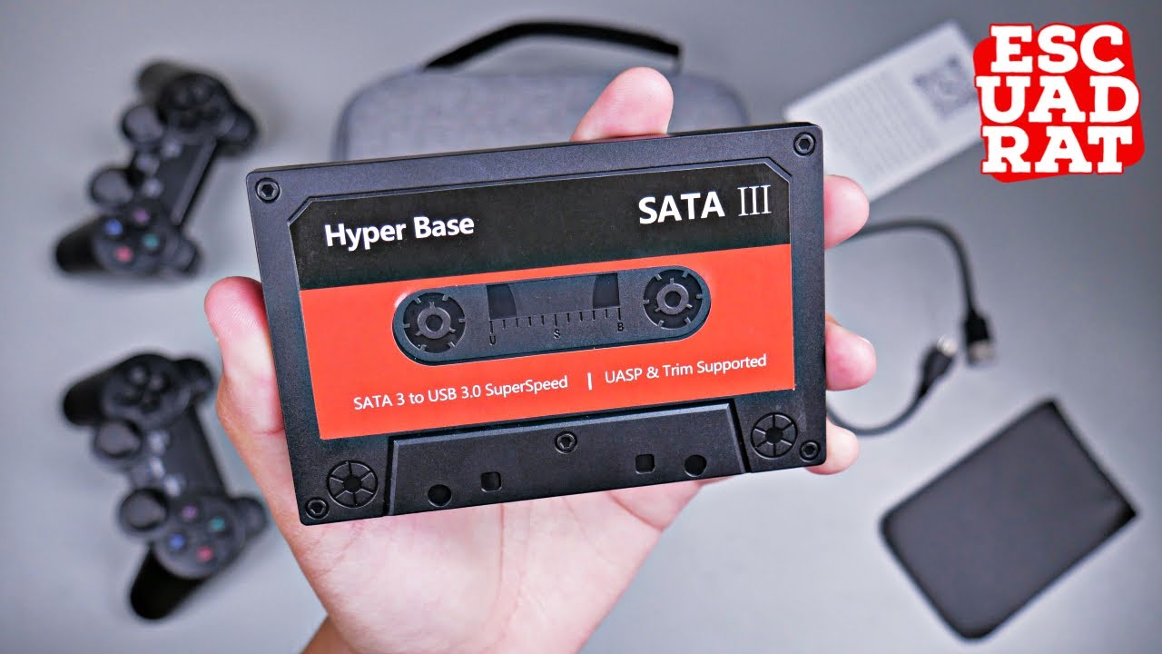 Unboxing Hyperbase BC2 - Harddisk Portable berisi 52000 Game Retro Emulation System Batocera 2TB