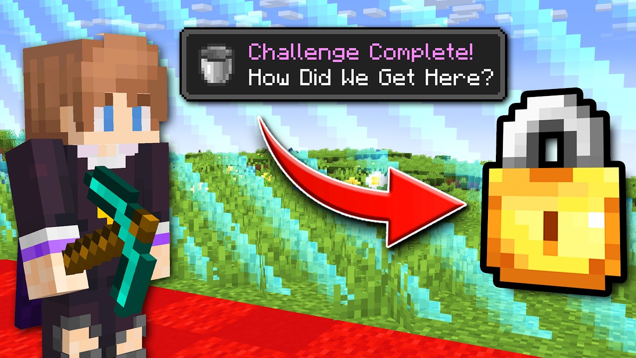 Minecraft, But Advancements UNLOCK The World