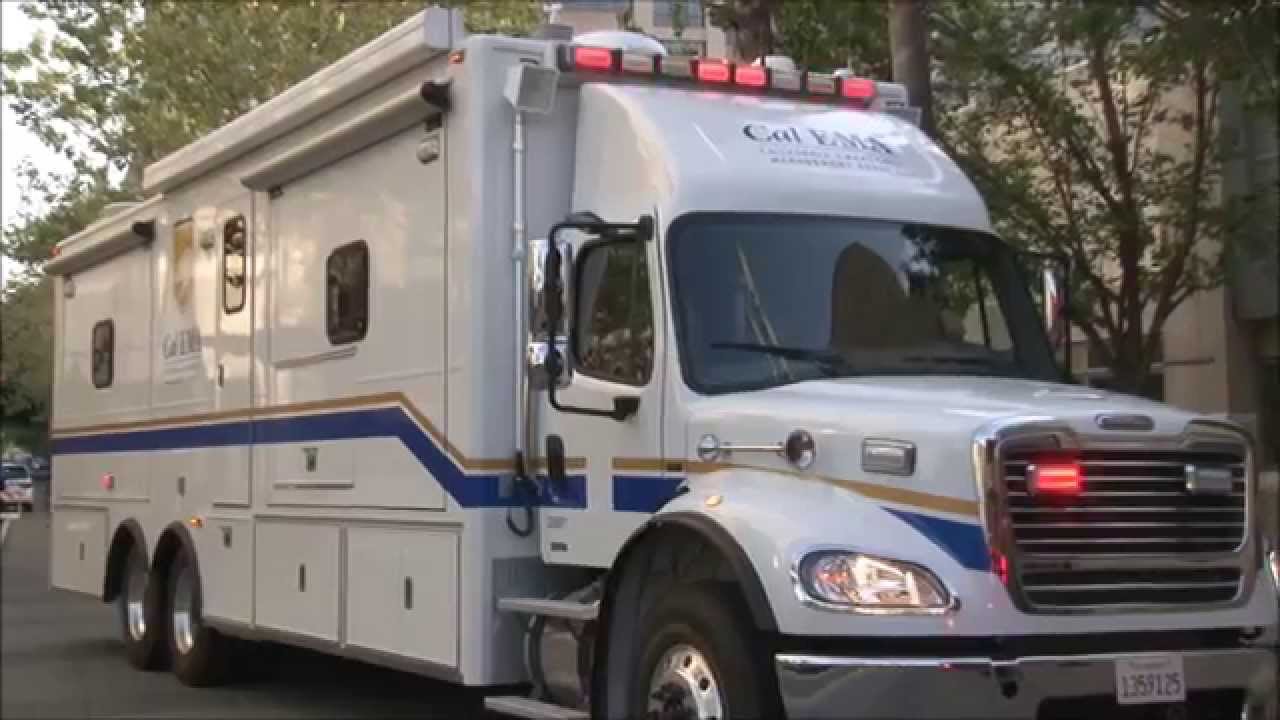 Mobile Command Center Rally Squire Tech pCom Communications Trailer