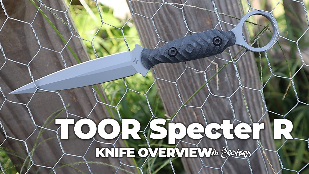 TOOR Specter R Fixed Blade Knife 5-Minute Review | Atlantic Knife