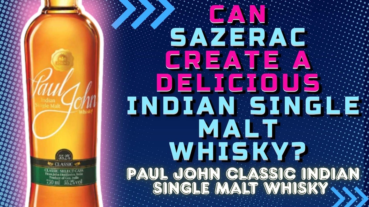 Односолодовый виски Paul John: станет ли этот индийский виски SAZERAC вашей следующей любимой бут...