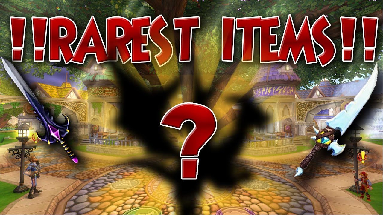 Rarest Items You Don't Have In Wizard101!