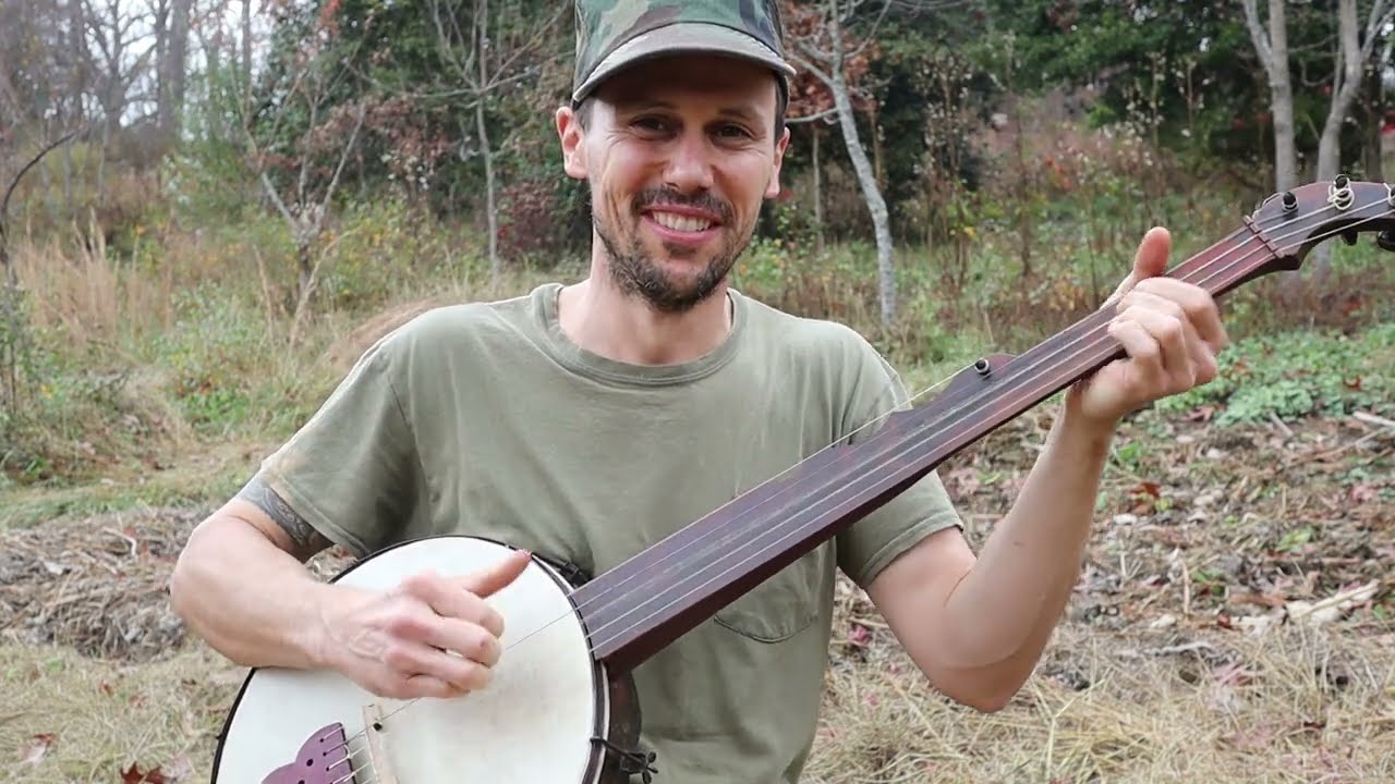 Clifton Hicks - Old Blue - 1840s Minstrel Banjo