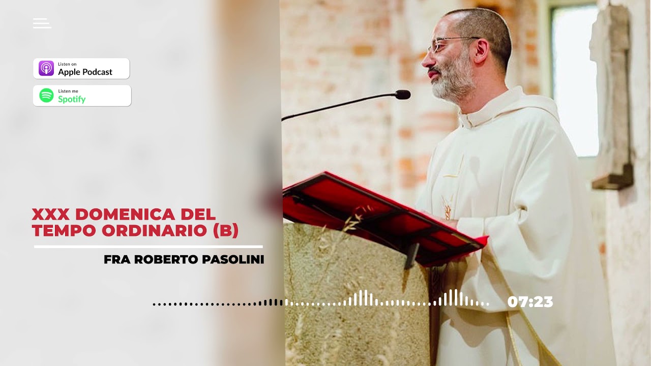 XXX domenica del Tempo Ordinario (B)