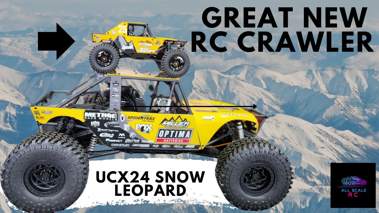 УДИВИТЕЛЬНЫЙ НОВЫЙ ГУСЕНИЧНЫЙ ХОД UDIRC UCX24 SNOW LEOPARD #arrmamojave #arrma #traxxas #scx24 #t...