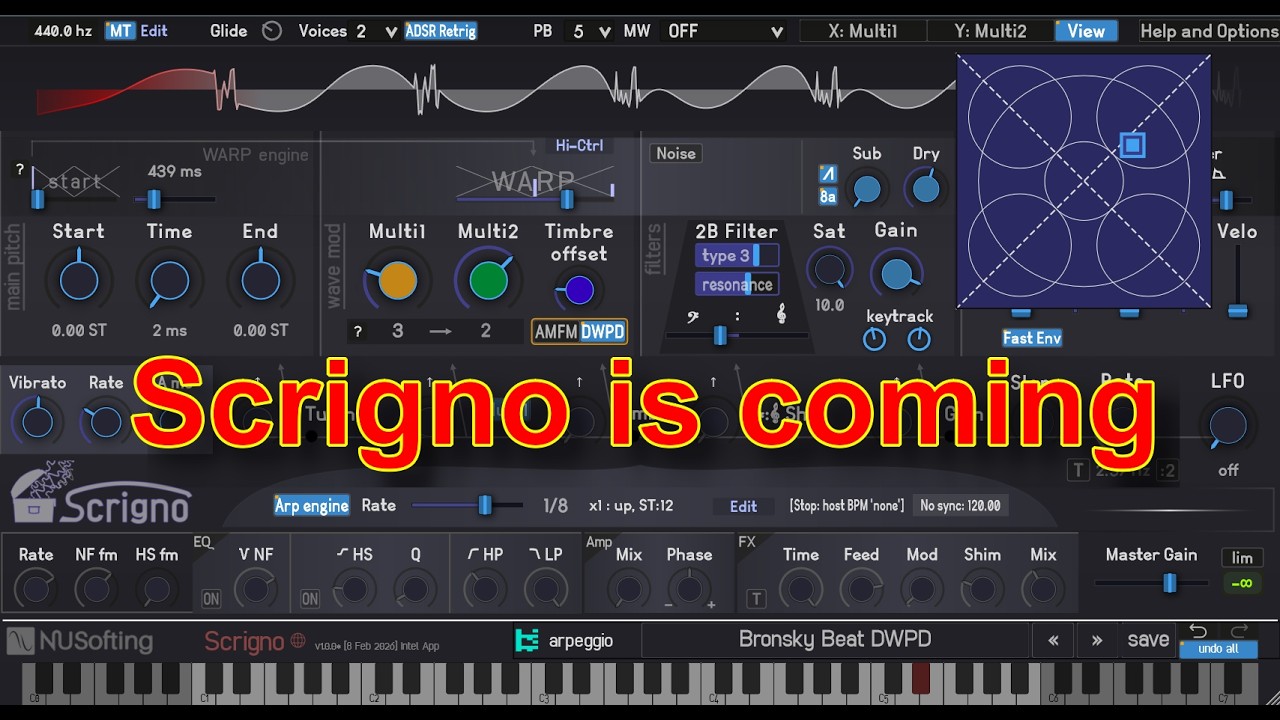 Scrigno Synth (VST/AU) RC 1.0 [some presets]