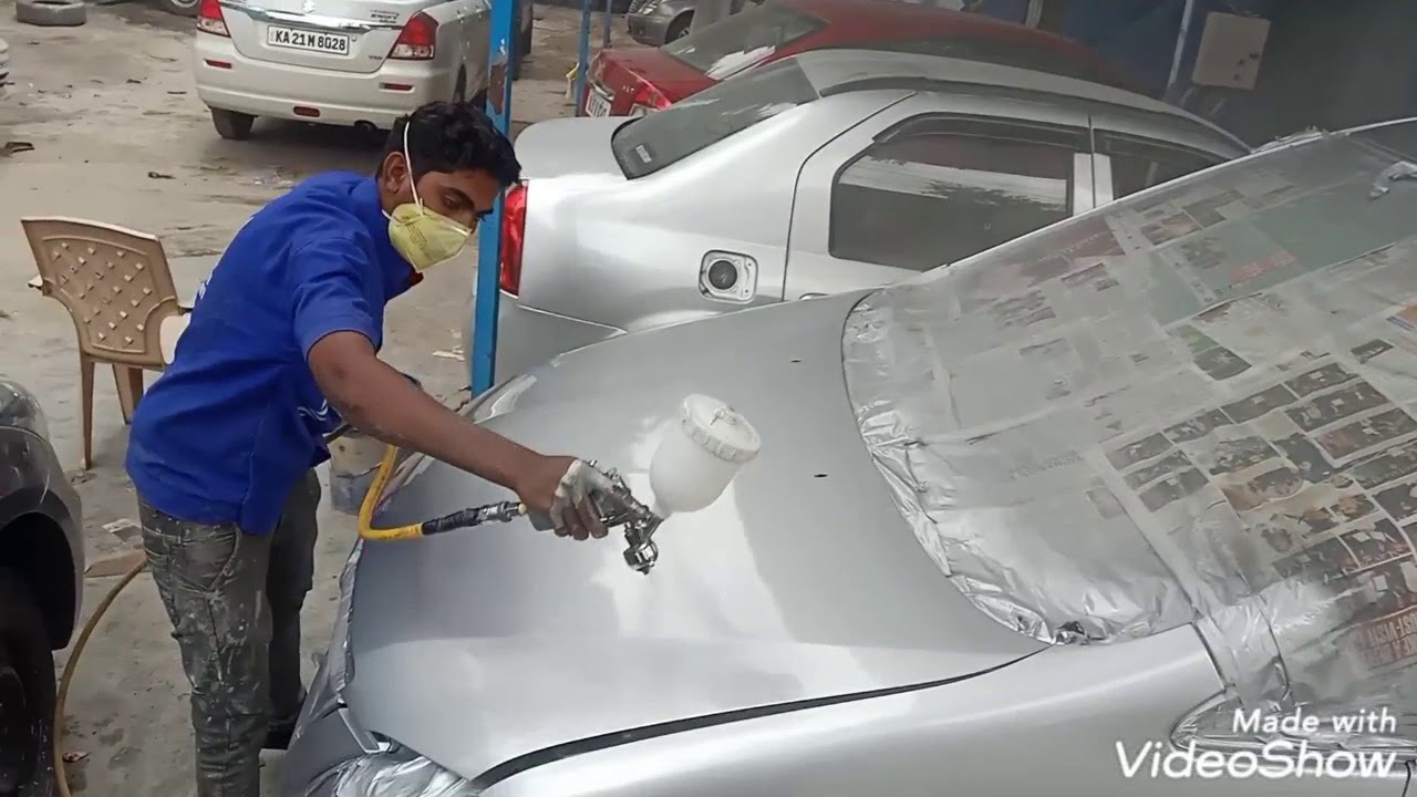 Innova painting car spray painting