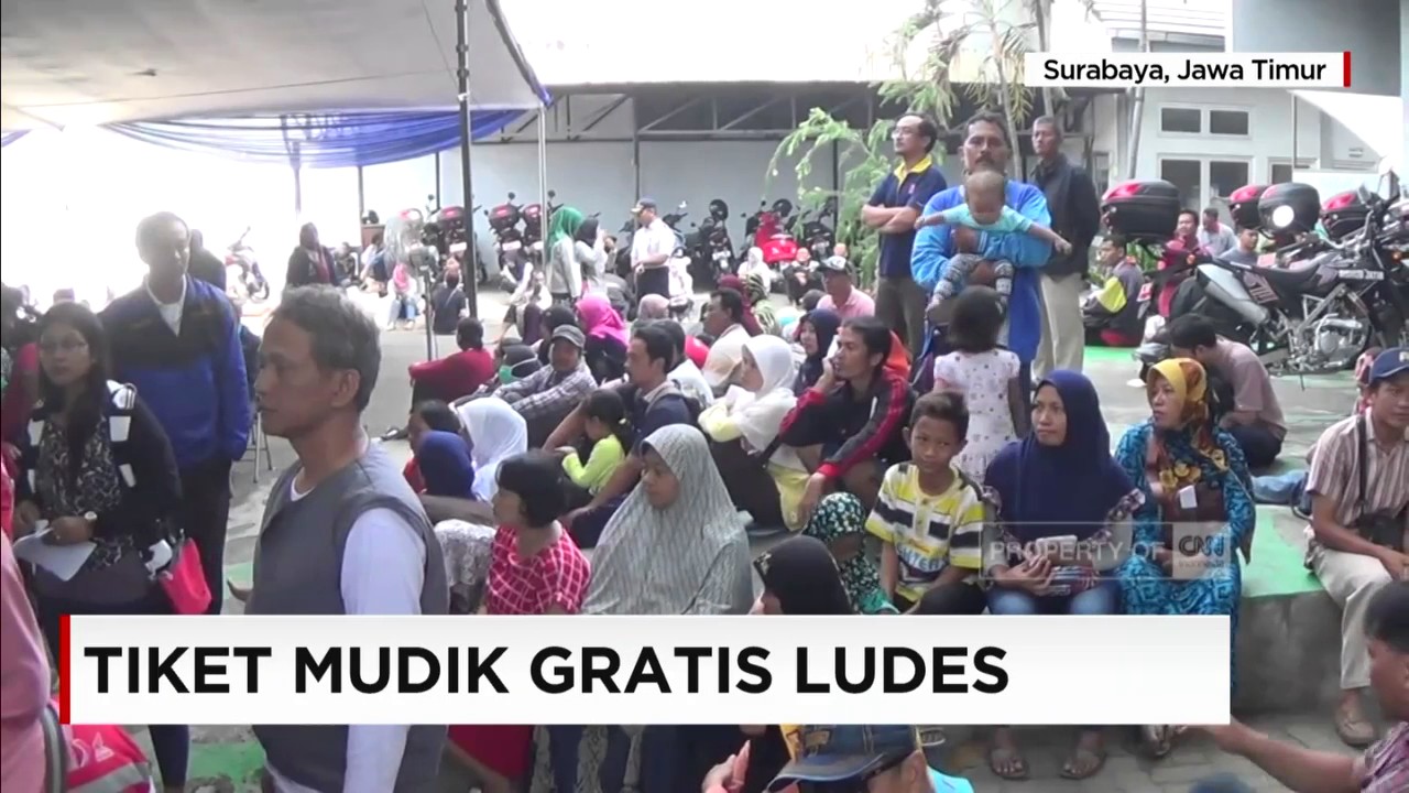 Tiket Mudik Gratis Ludes