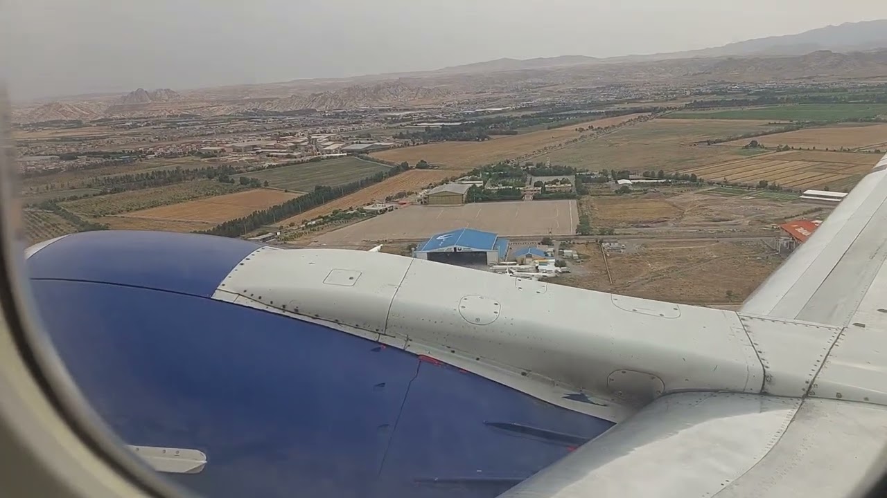 Varesh airlines take off from mashhad khorasan razavi to sari mazandaran