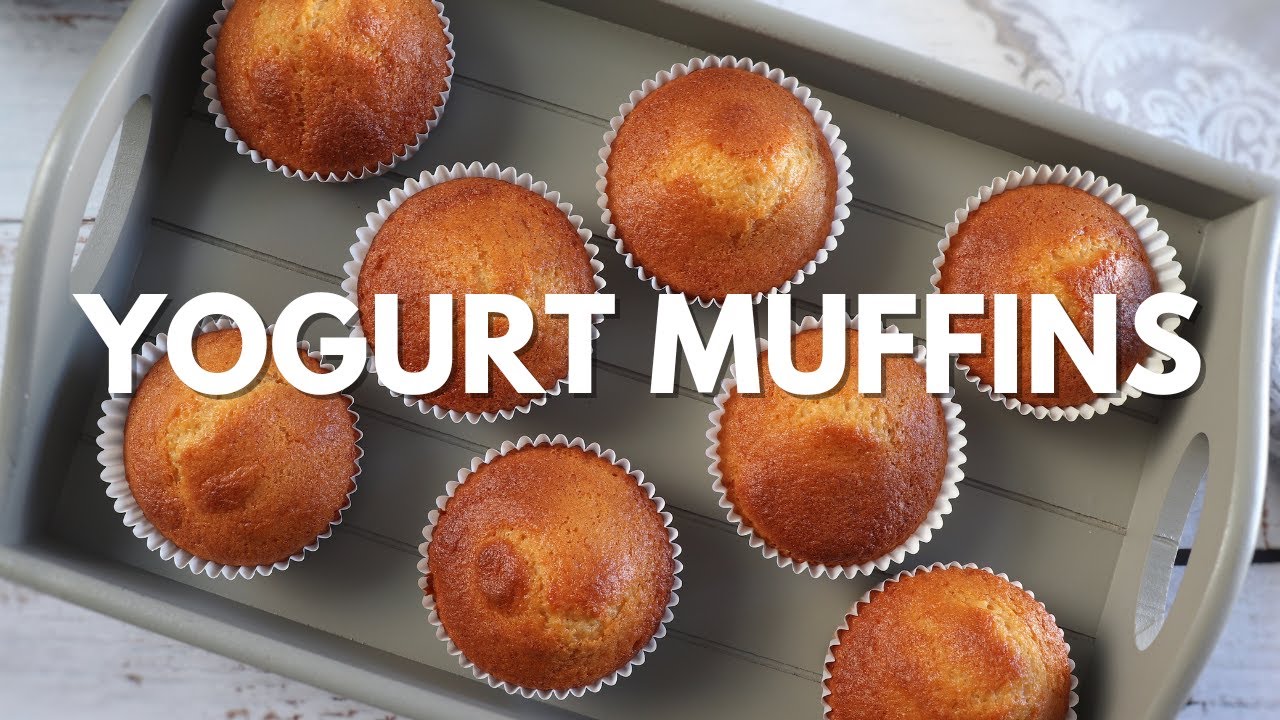 Yogurt muffins Recipe | Food From Portugal