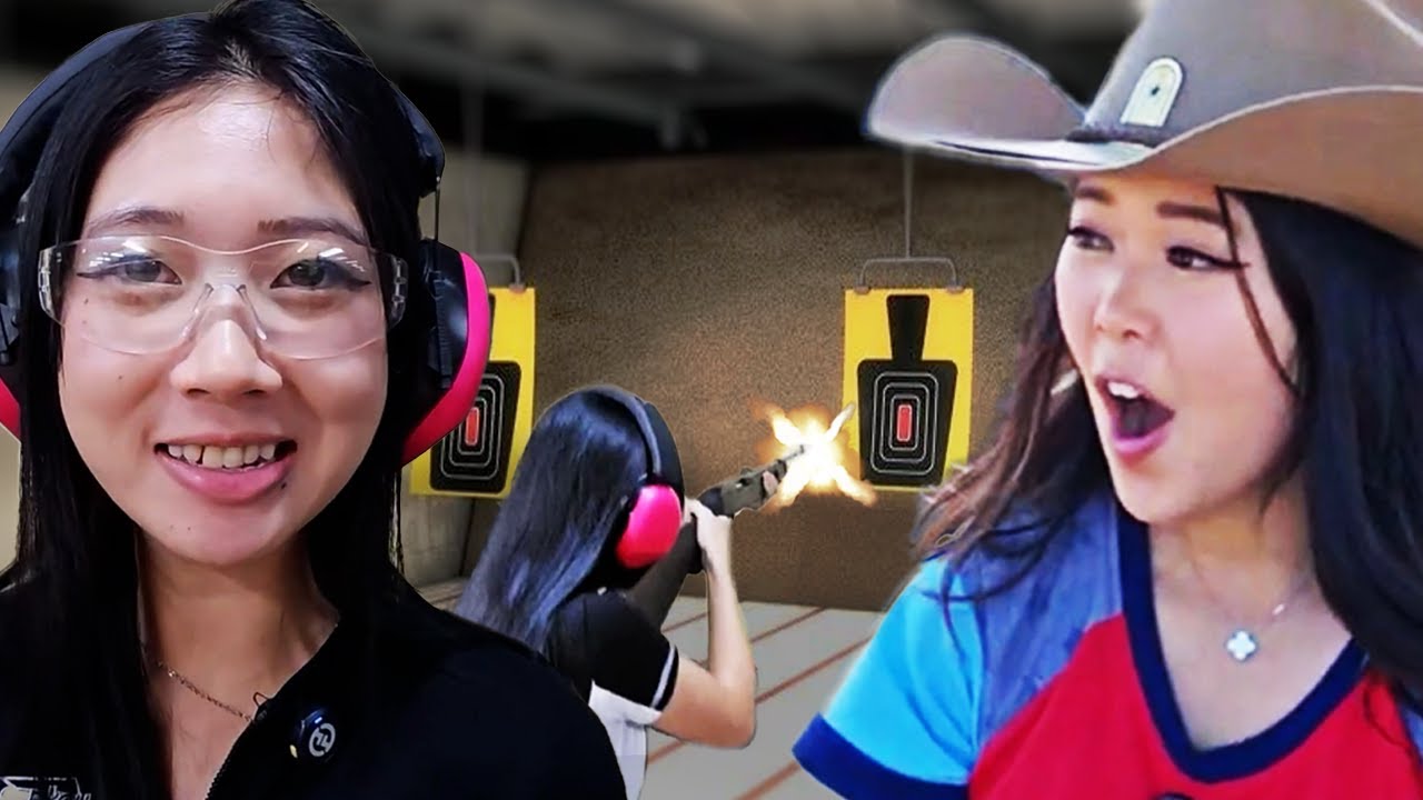 My American Friend TOOK ME TO SHOOT GUNS?!
