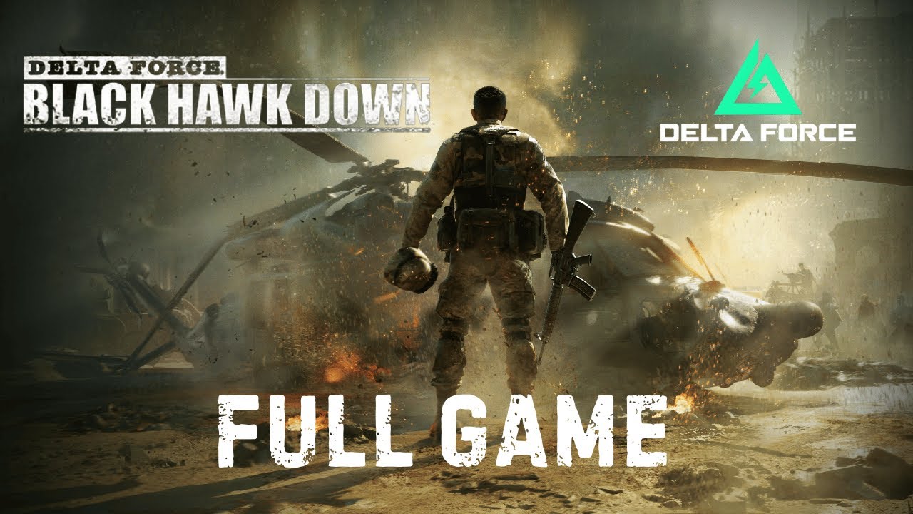 Delta Force Black Hawk Down (Campaign) Gameplay with Cinematics