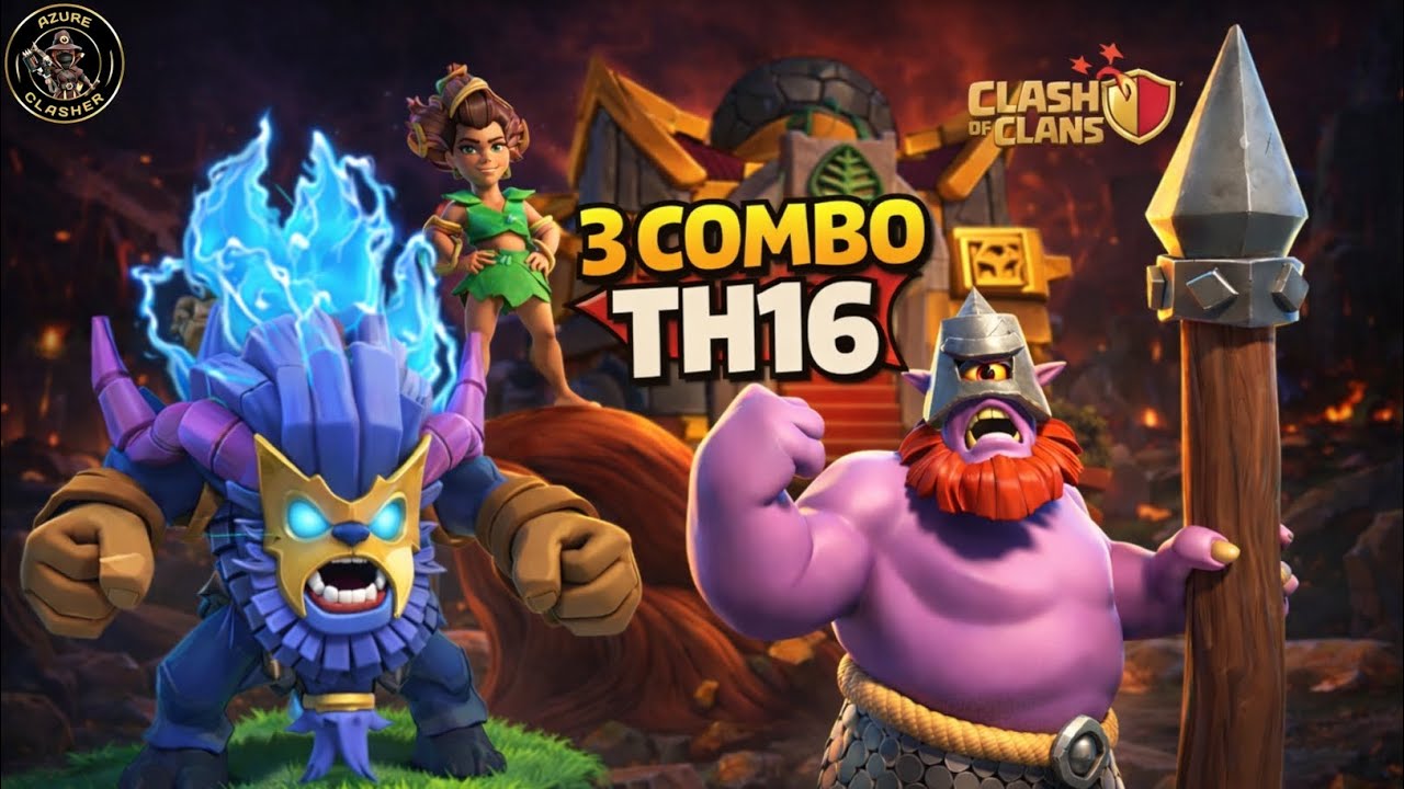 3 Rekomendasi Pasukan Farming Attack TH16 - Attack by Tan Malaka - Clash of Clans