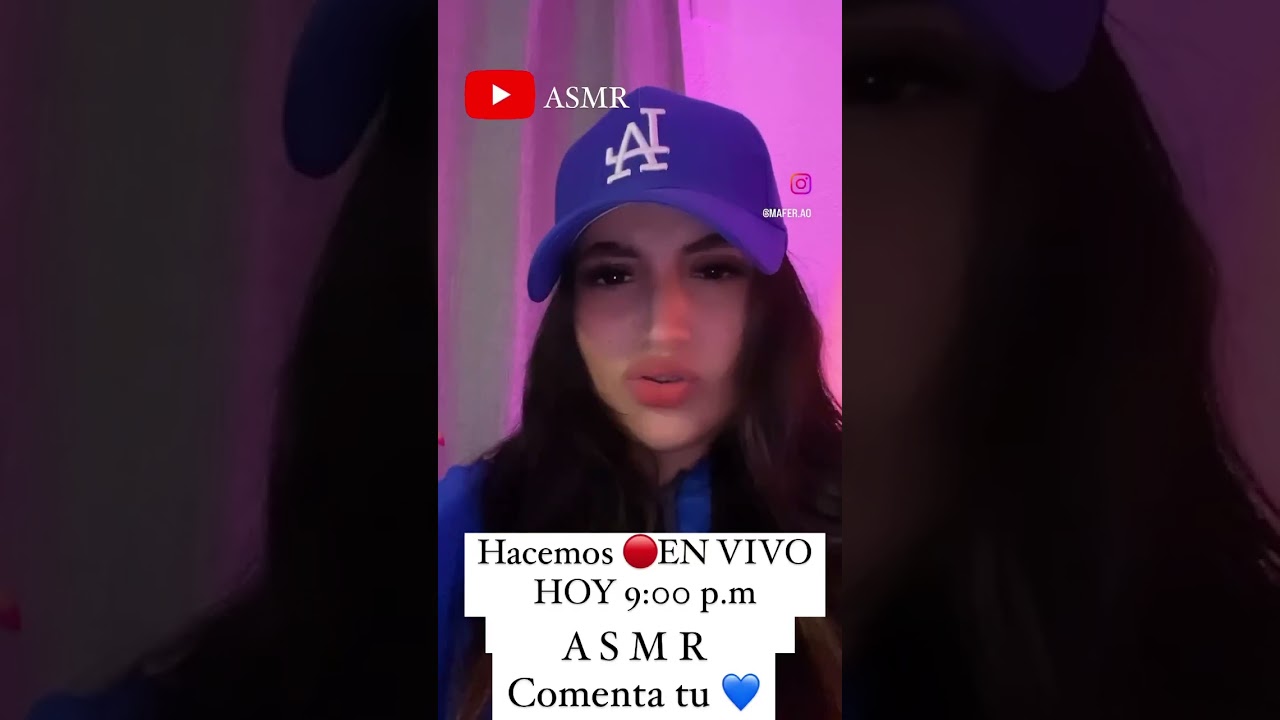 🔴EN VIVO HOY 9:00 p.m               COMENTA TU 💙 #asmrcristiano #asmr