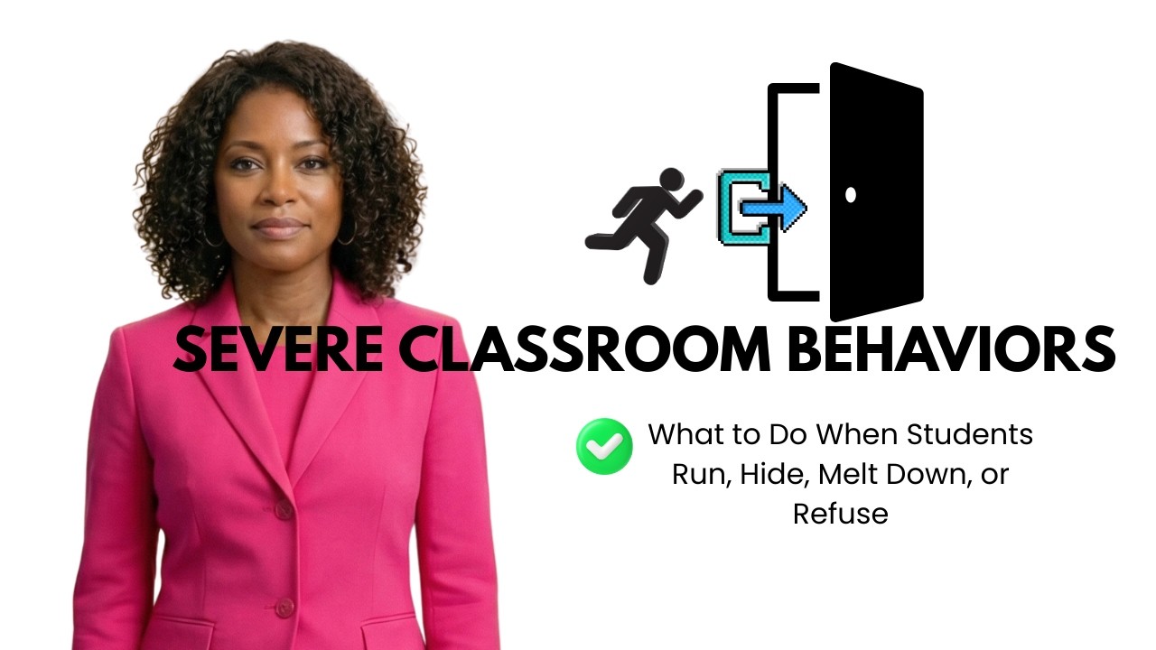 When a Student Runs Out of Your Classroom: What to Do Right Now (Elopement Strategies for Teachers)