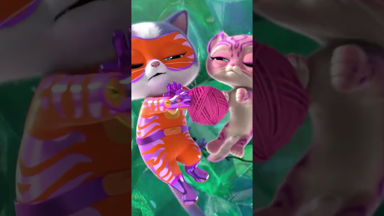 The kitties play cavern catch! Who will win? 🐾 | SuperKitties Su-Purr Adventures | @disneyjr