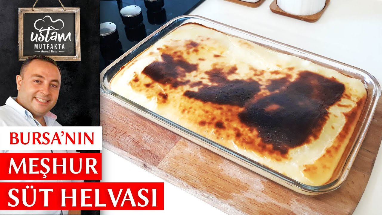 🍯 Bursa'nın Efsane Süt Helvası Tarifi: Hafif, Lezzetli ve Bir Kaşıkta Tüm Dertleriniz Bitiyor!