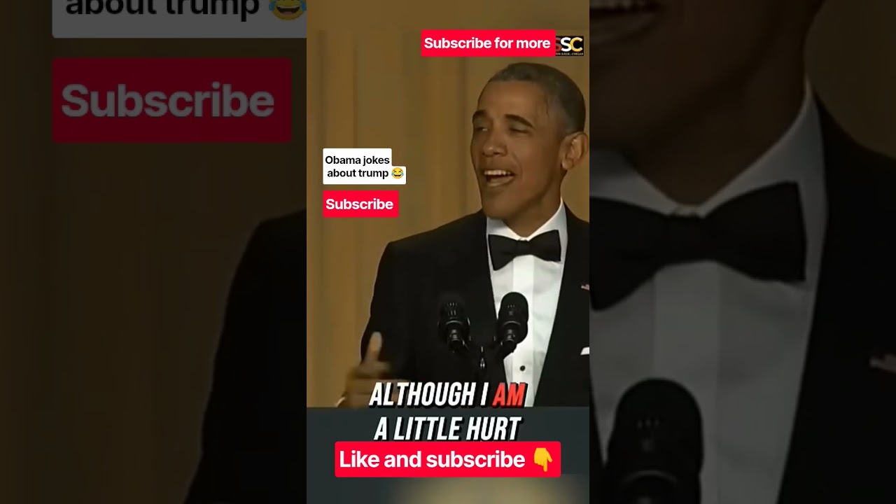 Obama jokes about trump 😂#viral #fyp #foryoupage #funny #barackobama