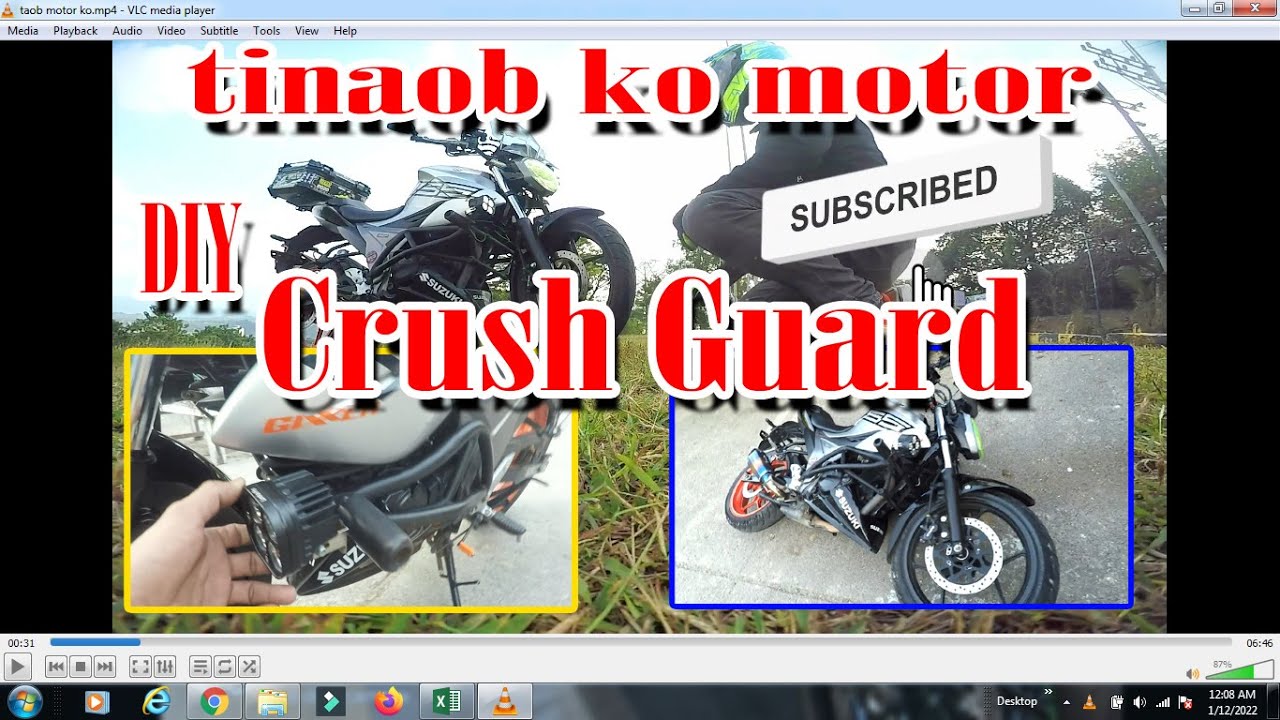 tinaob ko motor ko { crash Guard review}