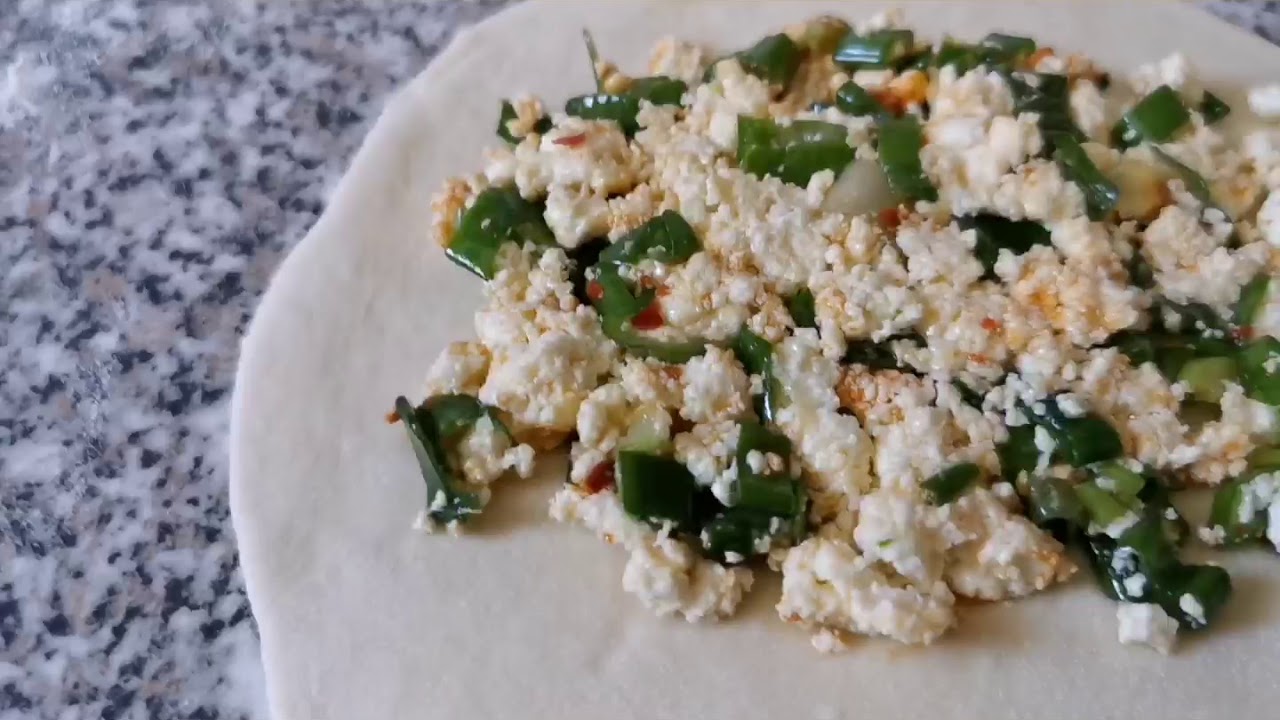 طريقة عمل  سمبوسك بل القريشةعلي الطريقه الكردية😋💚❤️💛