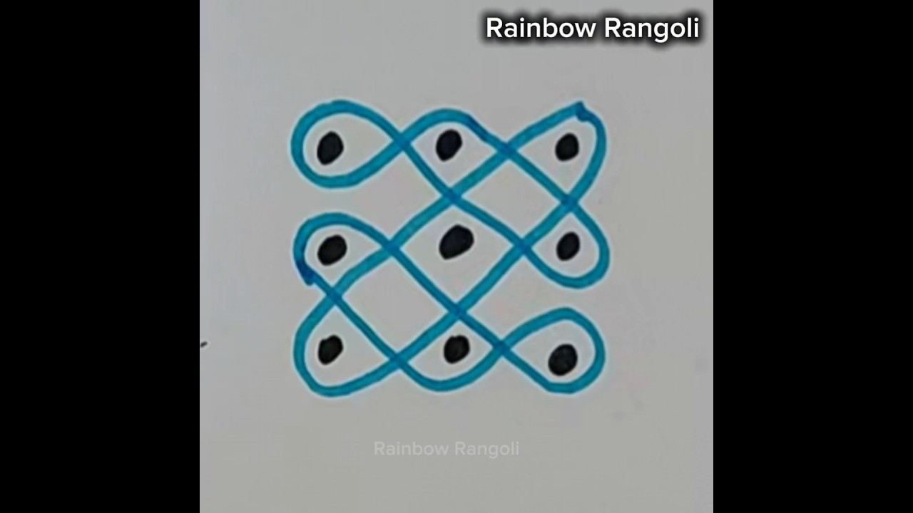 Simple and easy sikku kolams &kambi kolangal #rainbowrangoli #rangoli #sikkukolams #kambikolams