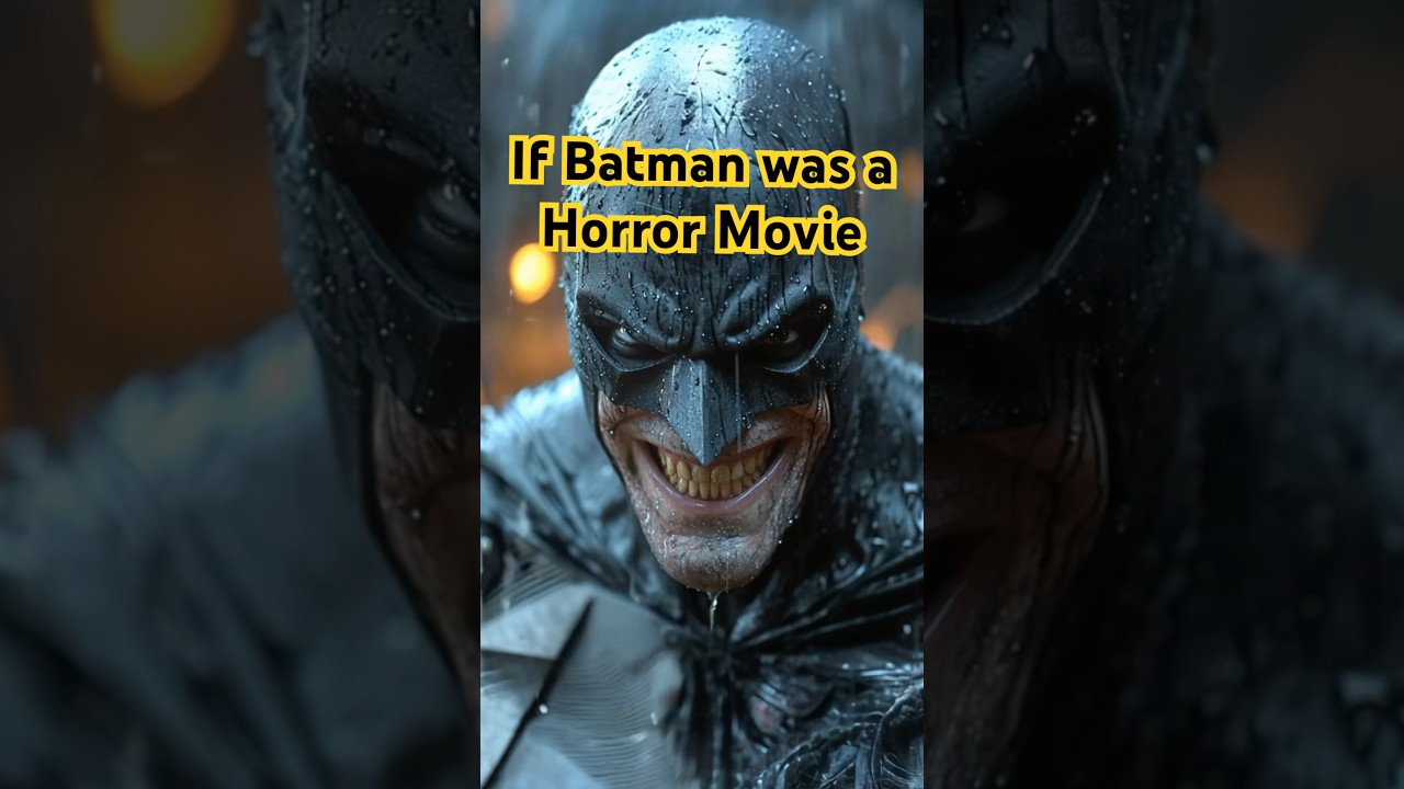 If Batman was a Horror Movie 