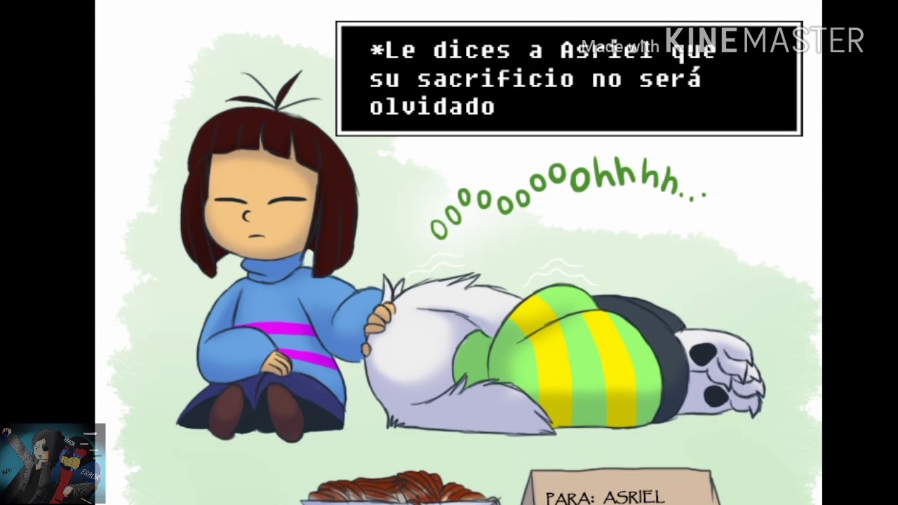 Mini comics de undertale (Fandub en español)