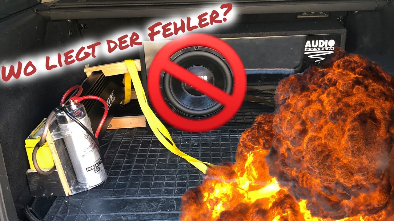 Fehlersuche im Car-Hifi | Zu früh gefreut.. | #Schramouflage Ep. 005