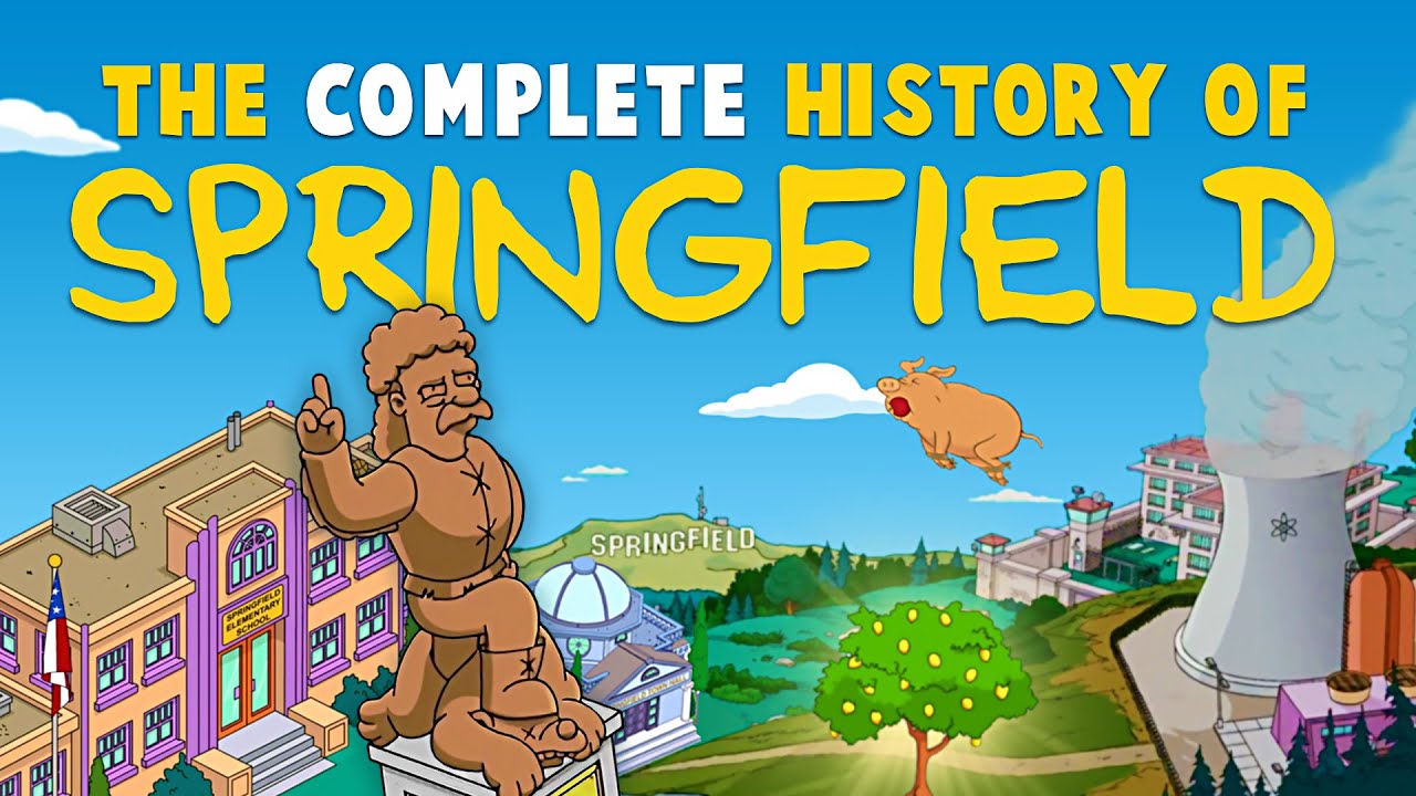 The History of Springfield in The Simpsons