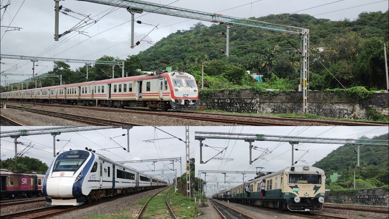 06161 Chennai Egmore - Madurai Pongal special MEMU followed by 20665 Tirunelveli Vande Bharat & more