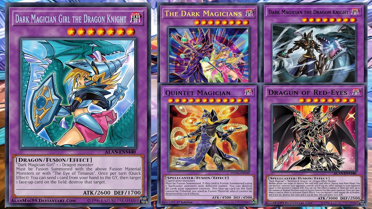 Yu Gi Oh! Dark Magician Girl the Dragon Knight Deck Dark Magician Master Rules 2020    YGOPRO