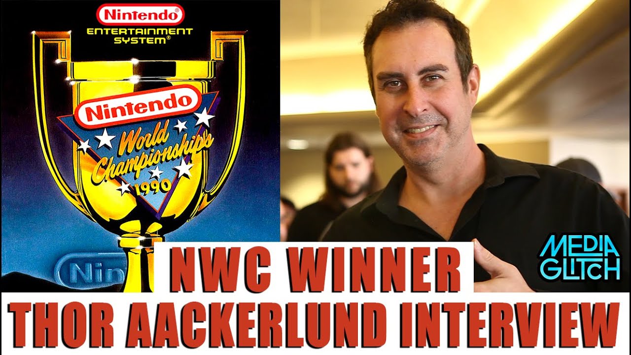 NINTENDO WORLD CHAMPIONSHIP WINNER THOR AACKERLUND