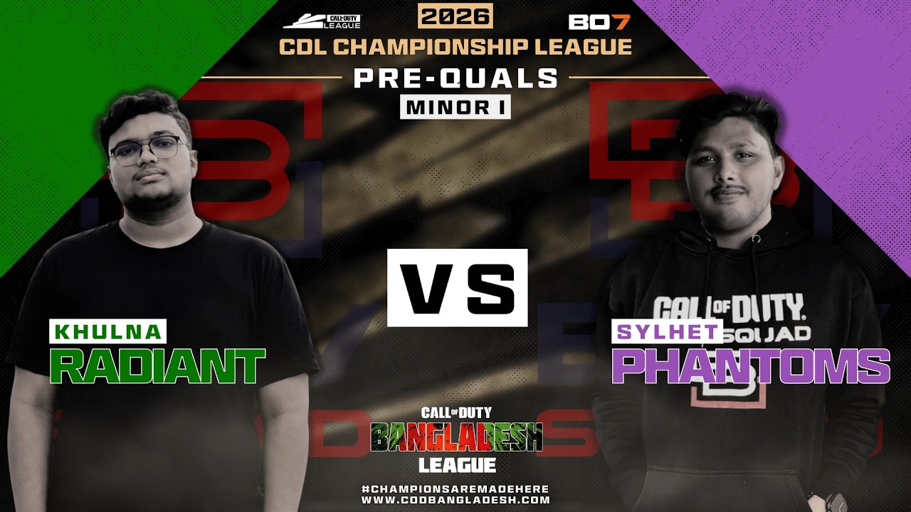 CDL CHAMPS LEAGUE | PRE-QUALS | MINOR 1 | Game 1 | SYL PHANTOMS vs KHL RADIANT