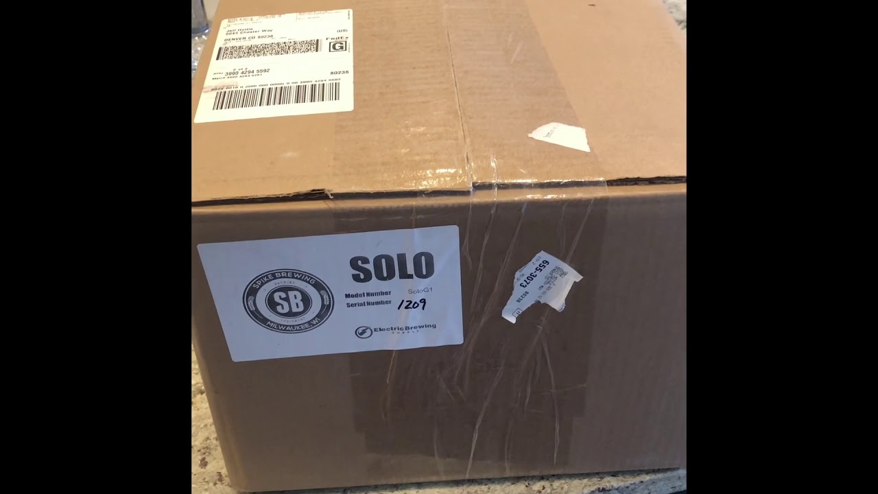 Spike 15 gallon SOLO Unboxing