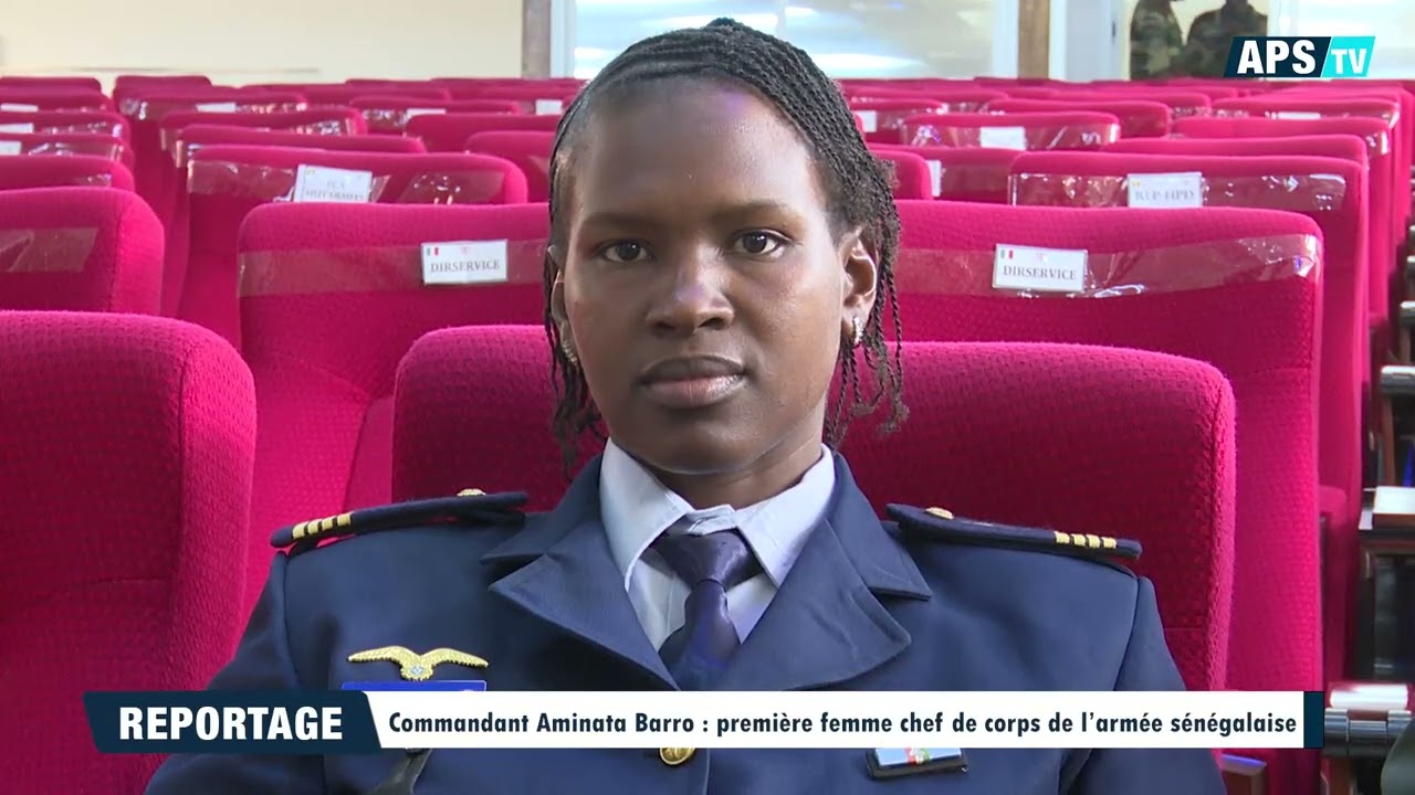 Commandant Aminata Barro : première femme chef de corps de l’armée sénégalaise