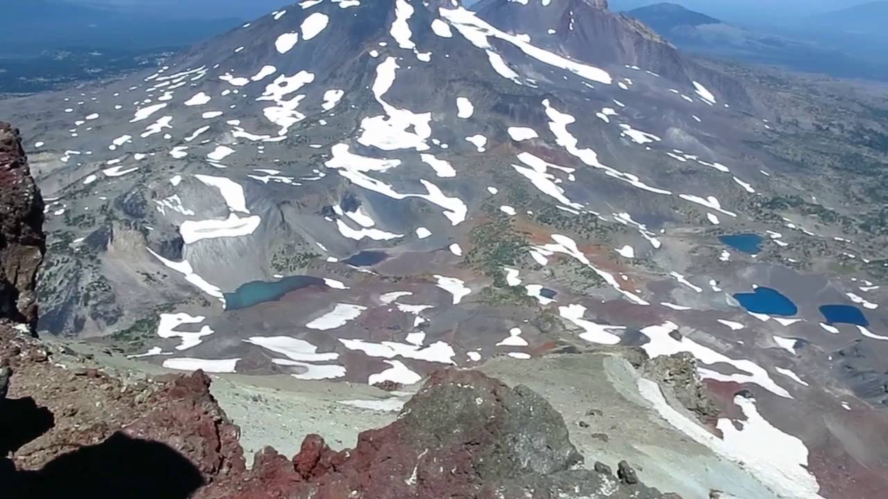 View from the summit of the South Sister.