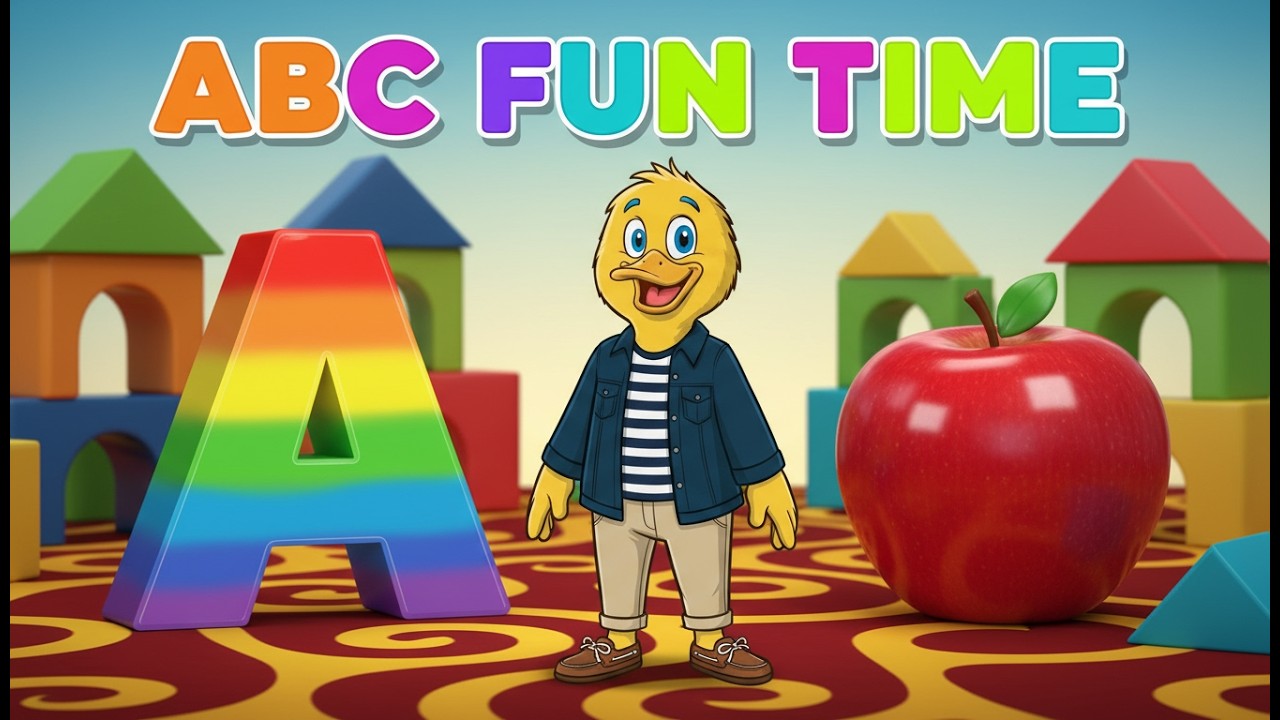ABC Song and Numbers Song for Kids | Learn Alphabet A–Z and Numbers 1–10