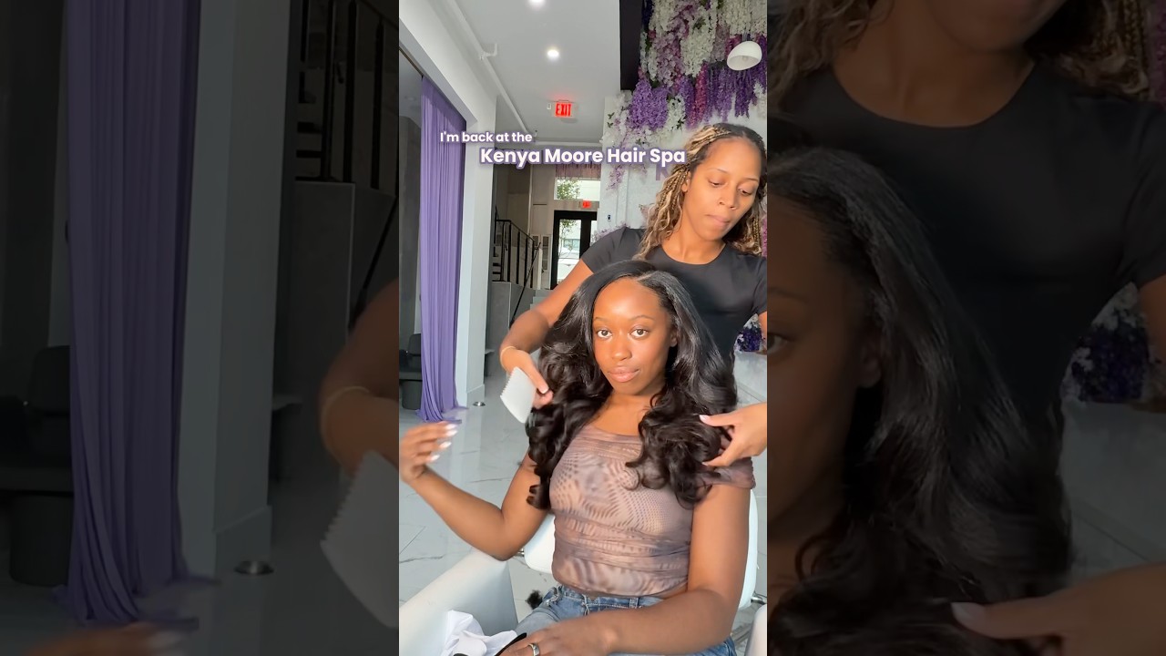 Обзор салона красоты Kenya Moore Hair Spa, часть 2 💛возвращаюсь месяц спустя!