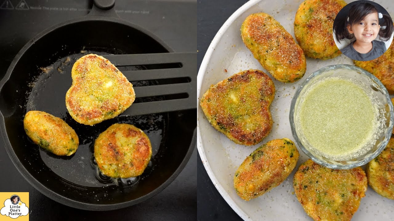 Healthy vegetable cutlet for toddlers | Veggie Paneer Oats cutlet | Healthy snack for toddler & kids