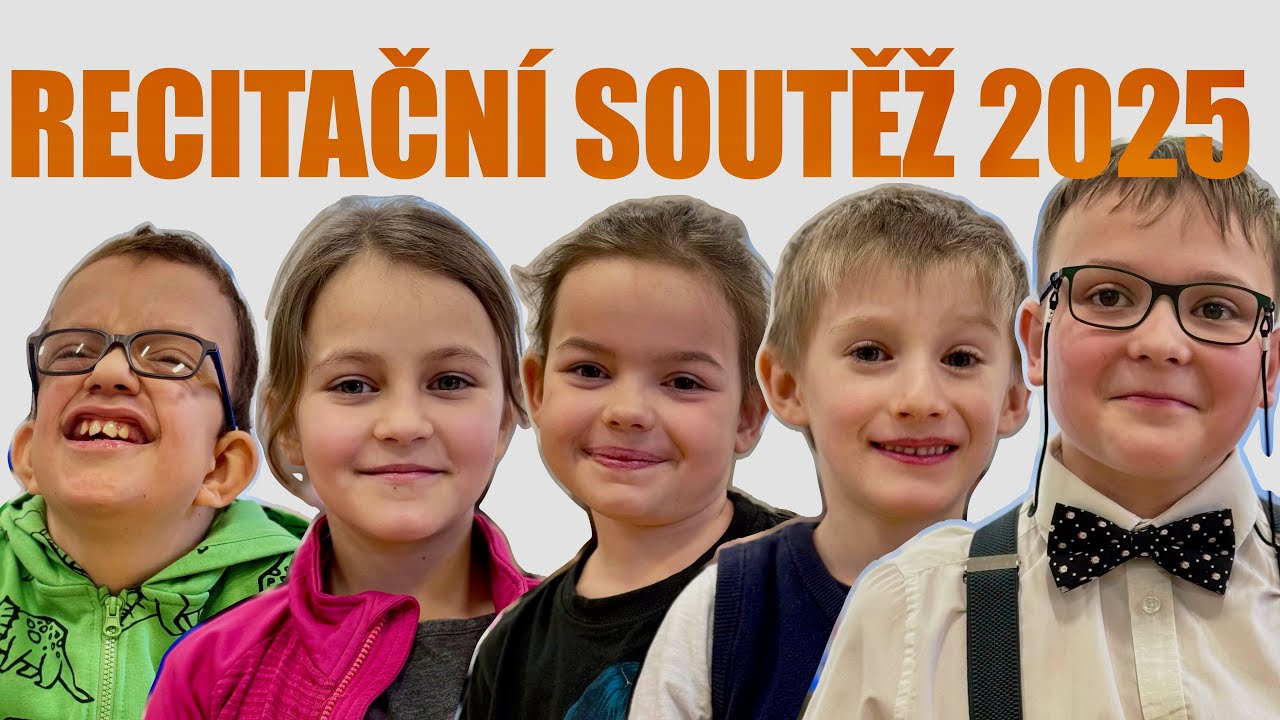 Školní kolo recitační soutěže, únor 2025