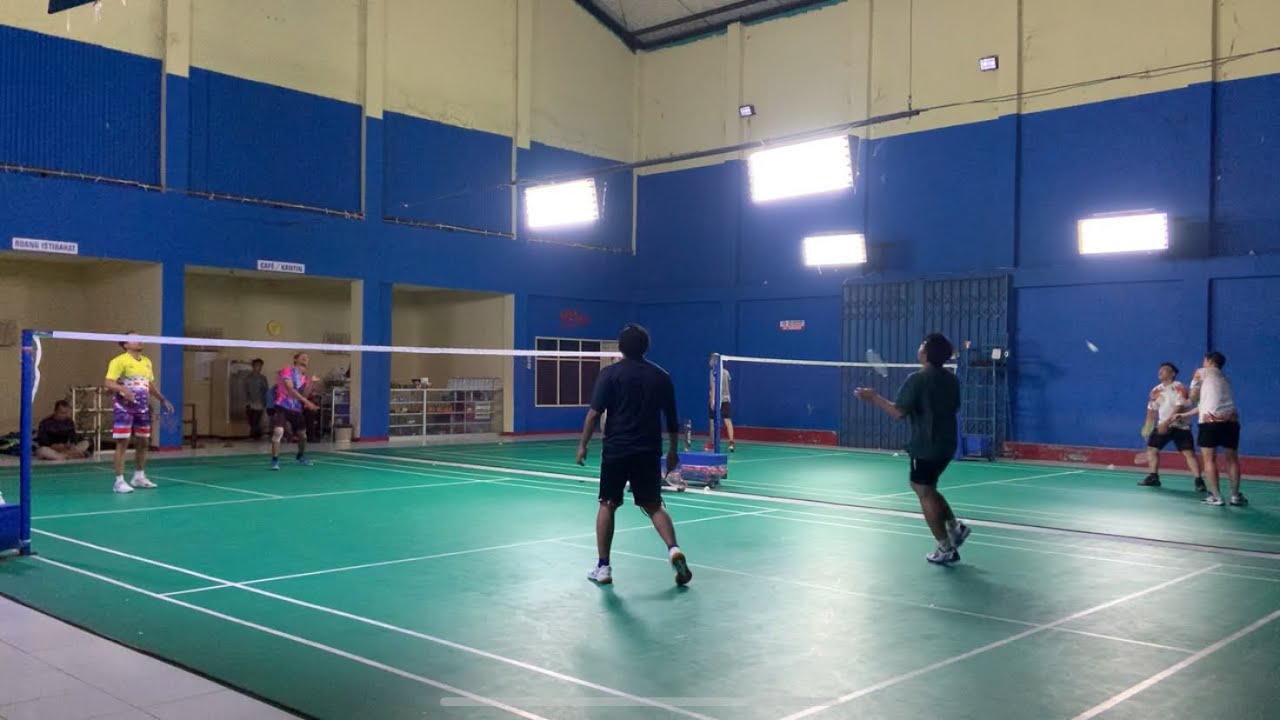 NYESEL BGT G NONTON😭, Badminton Sukabumi:habibi/pa fadli vs bg pa agus/a pedut. Siapa menang ?