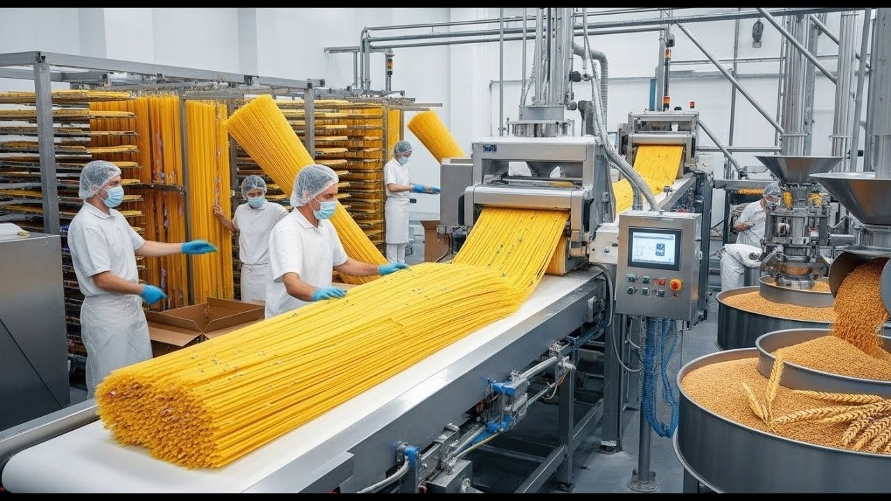 Inside the World’s Largest Pasta Factory: How Barilla Makes Millions of Boxes!