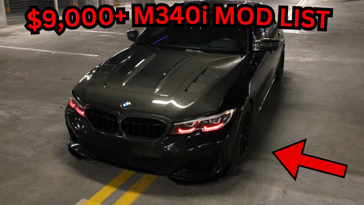 Full MOD List of My BMW M340i