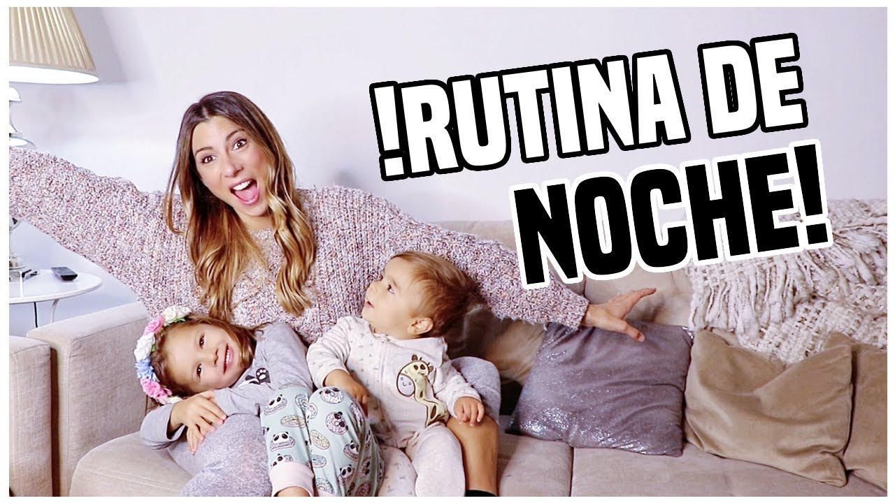 RUTINA DE NOCHE en INVIERNO 🍂 Organización con DOS HIJOS | Ani Pocino RUTINAS