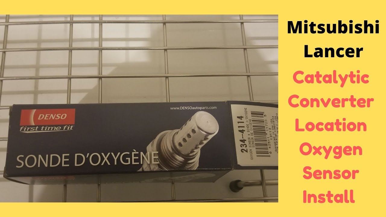 Oxygen Sensor (O2 Sensor) Install | Mitsubishi Lancer | Sensor on Catalytic Converter