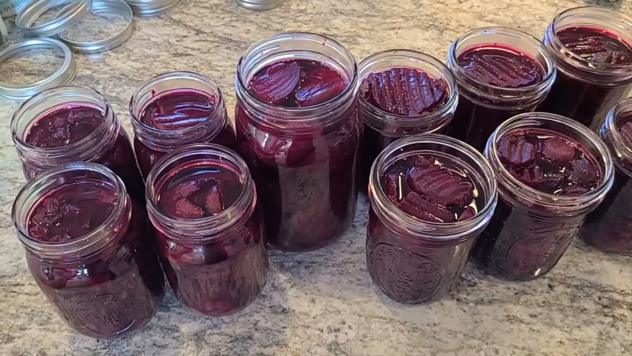 EASY Canning Pickled Beets