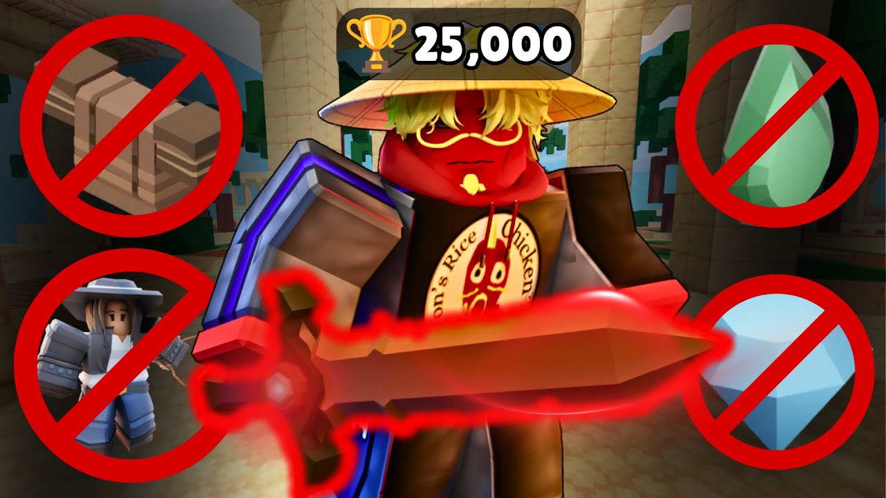 I Got 25,000 Wins in the most Unimaginable Way.. (Roblox Bedwars)